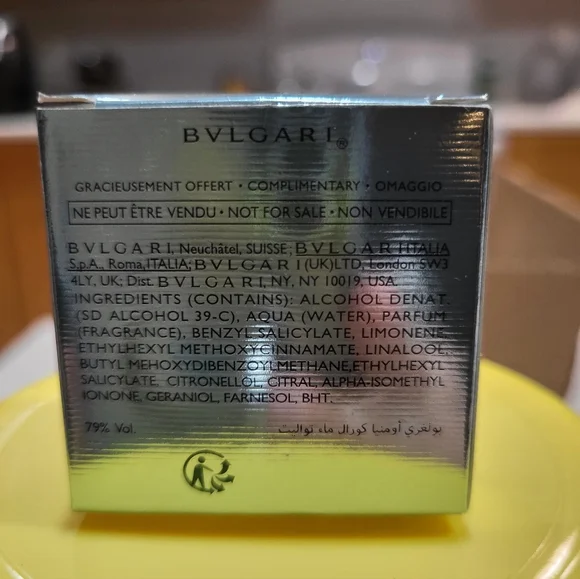 BVLGARI AQVA POUR HOMME Mini Mens DABBER 5ML - Picture 3 of 4